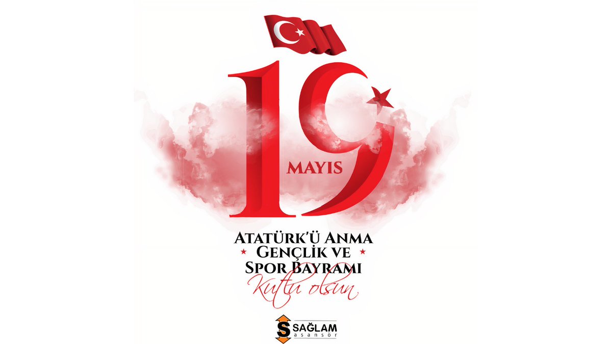 19 Mayıs, Türk Milleti'nin bağımsızlık ve özgürlük umutlarının inanca dönüştüğü, kurtuluş ateşinin yakıldığı ve aydınlık bir geleceğe olan inancın kuvvetlendiği günün adıdır. 19 Mayıs Atatürk'ü Anma Gençlik ve Spor Bayramınız kutlu olsun.
#19MayisAtaturkuAnmaGenclikVeSporBayrami