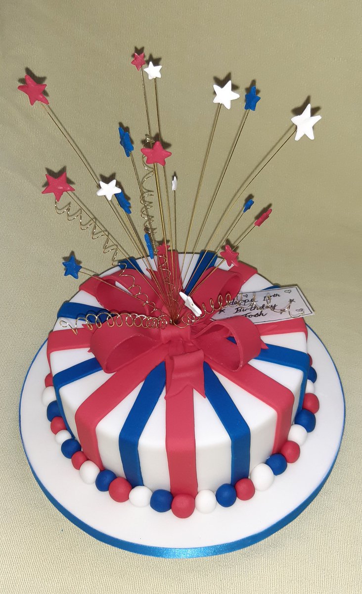 JaneStarCakes's tweet photo. Stars and stripes for and 18th birthday last week #18thbirthdaycake https://t.co/fWjterdHsB