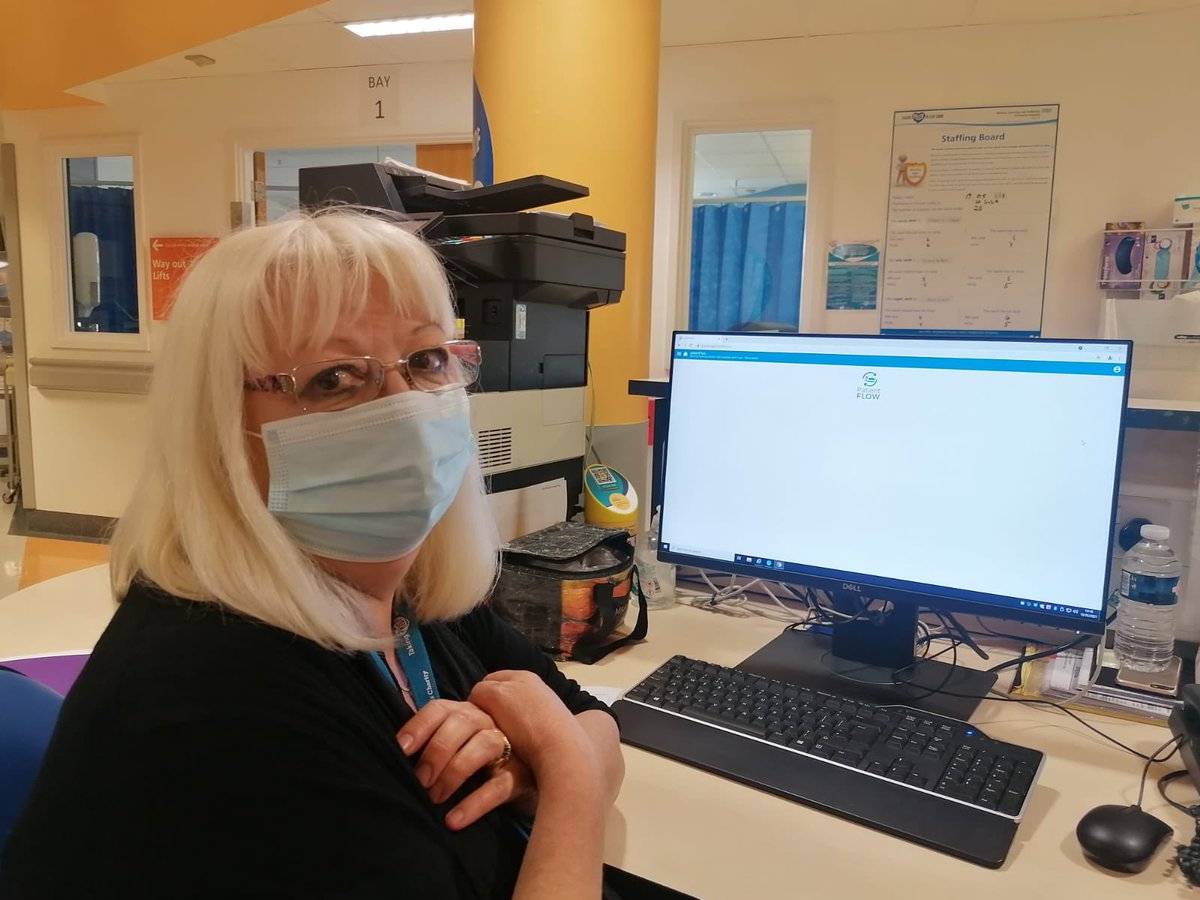 Great work also on our ccu adopting technology to enhance their ward rounds this week on patient flow and Trish the ward clerk in elderly care logging on @elderlybhrut <a href="/BHR_Red2Green/">BHR_Red2GreenTeam💙💙</a> <a href="/rozzie2018/">#hellomynameisRoz</a> <a href="/nnttcurran/">Annette Curran</a> <a href="/HamleyIsabelle/">Isabelle Hamley</a> <a href="/BHRUT_NHS/">BHRUT NHS 🏥</a> <a href="/System_C/">System C</a> <a href="/harrisonjacs/">Jacqui Harrison</a>