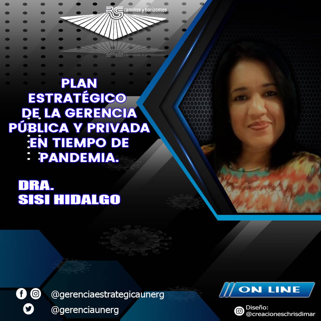 GerenciaUnerg's tweet photo. Dra Sisi Hidalgo Dice Presente🙋🏻‍♀️ en este 📌I Foro Virtual📌 
Gerencia Estratégica en Tiempos de Pandemia😷 https://t.co/ZdgUuBlcjO