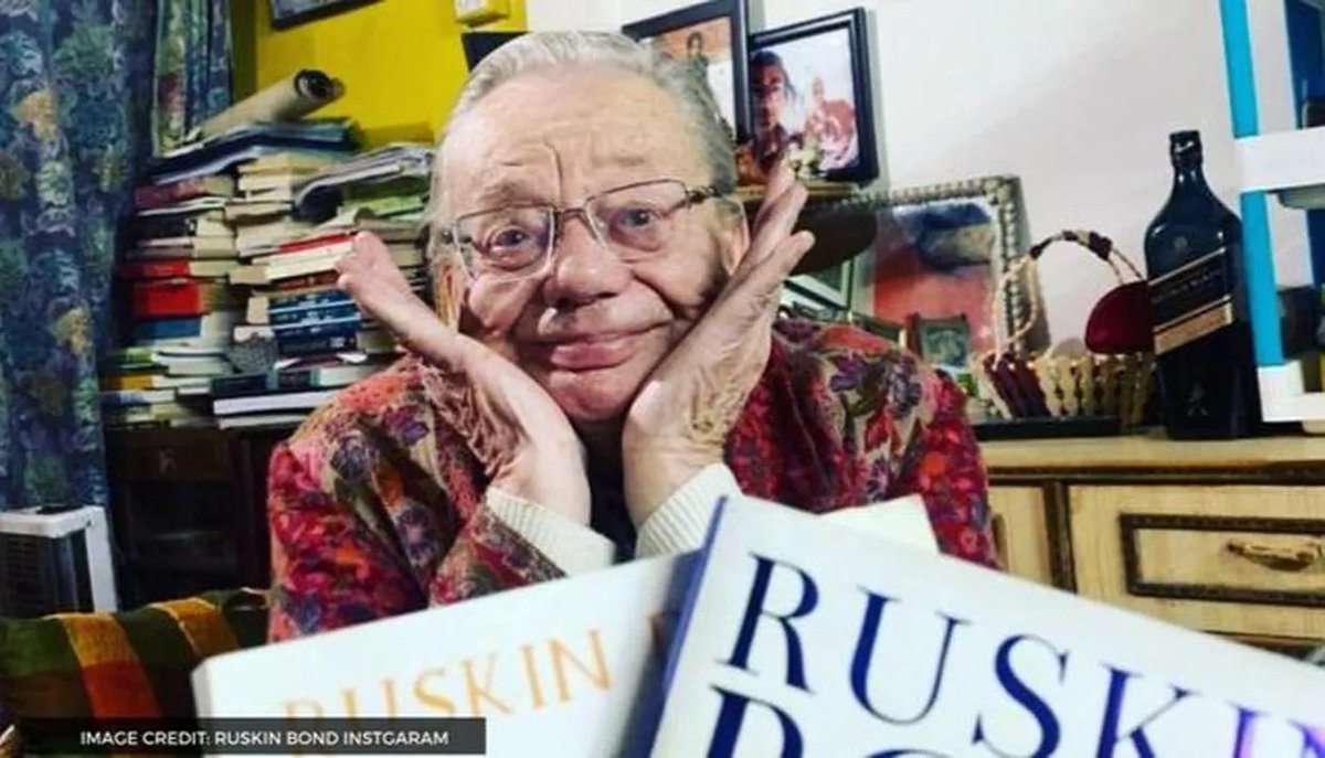 Happy 87th Mr. Bond @RealRuskinBond !!