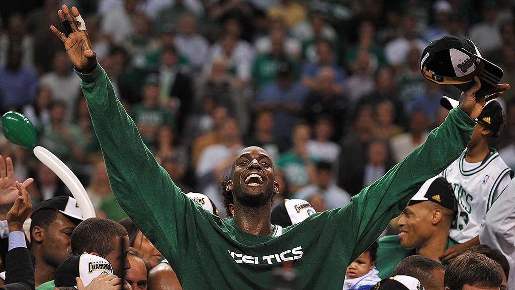 Happy birthday to Celtics champion Kevin Garnett. 