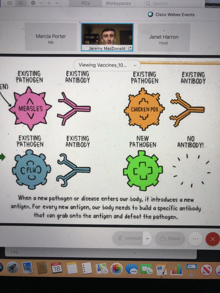 schoolofpharm's tweet image. Sending kudos to Jeremy at our @MTSClinic for his excellent work as part of the @MemorialUAlumni WebEx session, Vaccines 101. #timelytopic