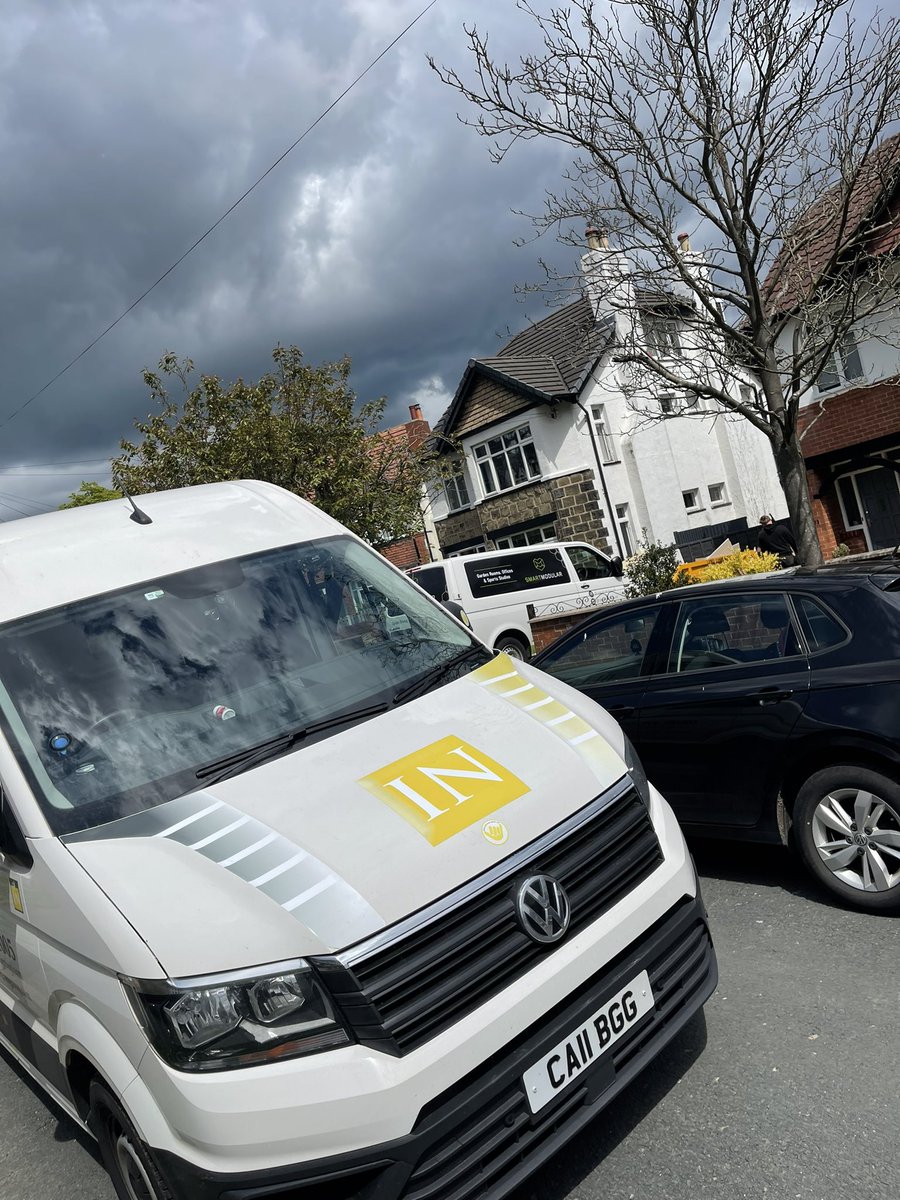 BlindsInGlass's tweet image. More site drops in Yorkshire today with the team from #smartmodular