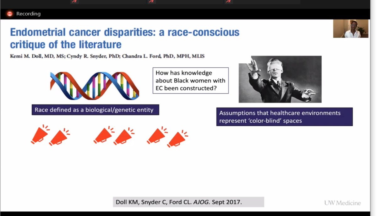 Outstanding talk by @KemiDoll on A Critical Race Approach to Endometrial Cancer Equity in the U.S. <a href="/MountSinaiWHRI/">Blavatnik Family Women's Health Research Institute</a> <a href="/StephanieVBlank/">Sophie rain Blank xxx</a> @tracymlayne
