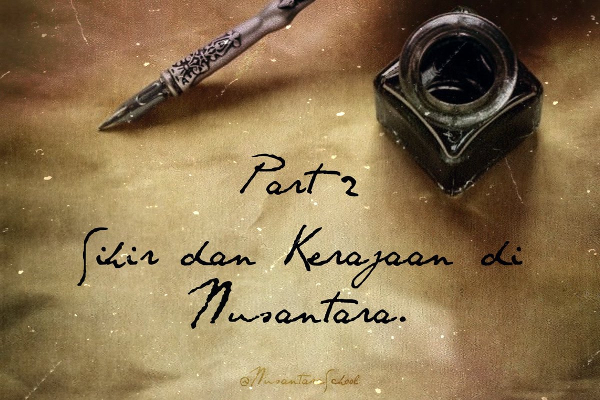 NusantaraSchool's tweet photo. ─ SEJARAH SIHIR DAN BERDIRINYA SEKOLAH NUSANTARA

Part 2: Sihir dan Kerajaan di Nusantara

[Sebuah Utas] https://t.co/eonhWJWqU2