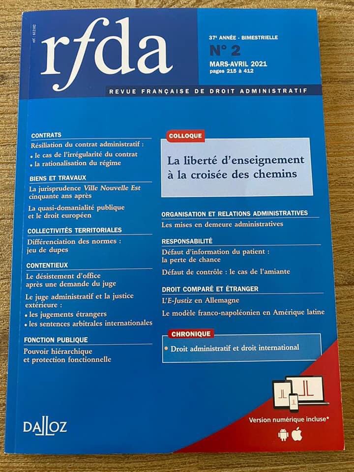 ACoffinier's tweet photo. #ecolelibre #liberte voilà le support juridique idéal pour défendre la liberté d’enseignement comme elle le mérite! La célèbre revue de droit publie les actes de notre colloque @KairosFondation. A découvrir vite pour bien défendre la liberté dans le contexte de loi #séparatisme https://t.co/YGDShK82TG
