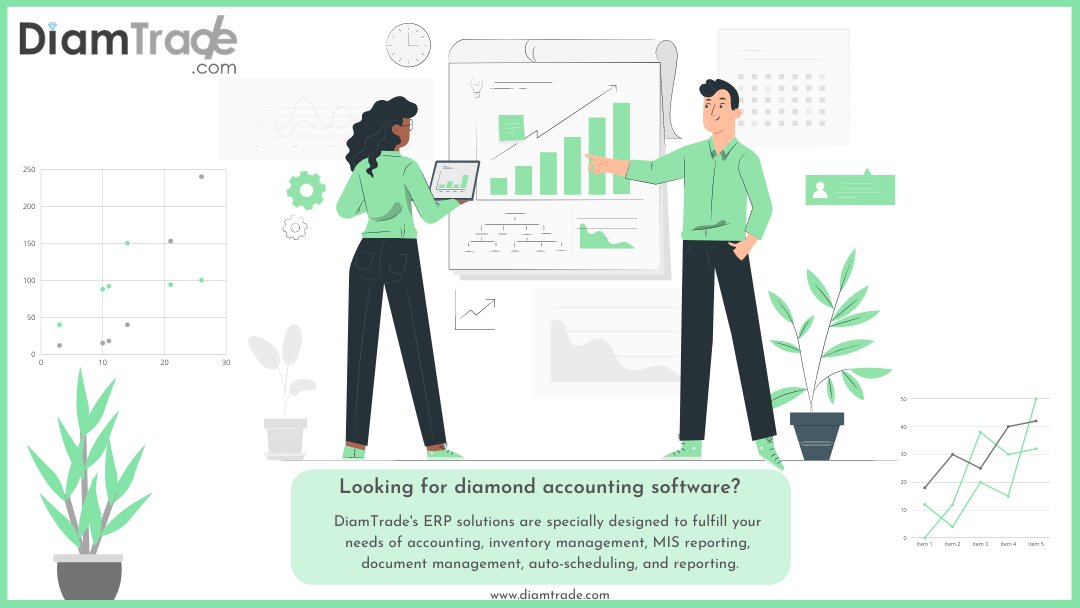 diamtrade_'s tweet photo. Fulfill all your needs of #accounting and #inventorymanagement #software for #diamond and #jewelry with an all-in-one #ERP solution by @DiamTrade.
#DiamTrade #DiamondSoftware #JewelrySoftware #Jewellery #DiamondMarket #DiamondTrading #ERPSoftware #CRMSoftware #ColorStone https://t.co/22wVtrtek7