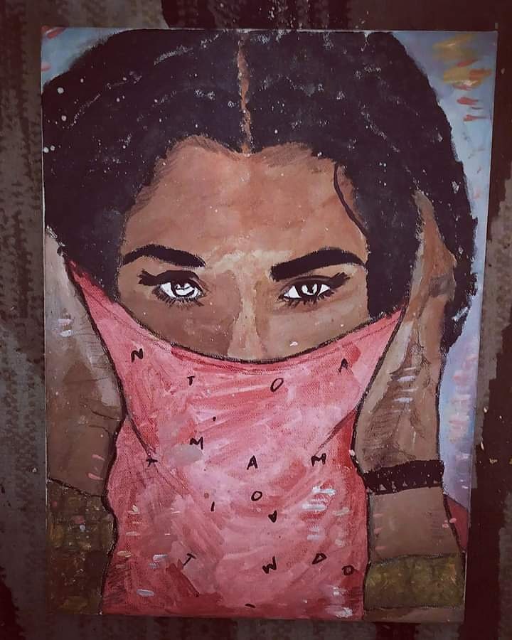 Title: Hawaiian Sophie
30*40, acrylic on canvas