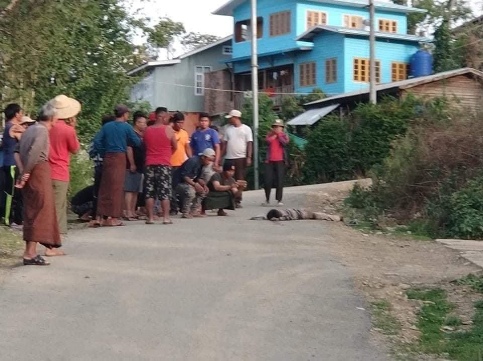 a child who got seriously injured at Lawibual,Tedim,Chin State where a bomb exploded at 5:20pm,is reported dead due to explosion. 
source from local media

#May19Coup
#WhatsHappeningInMyanmar