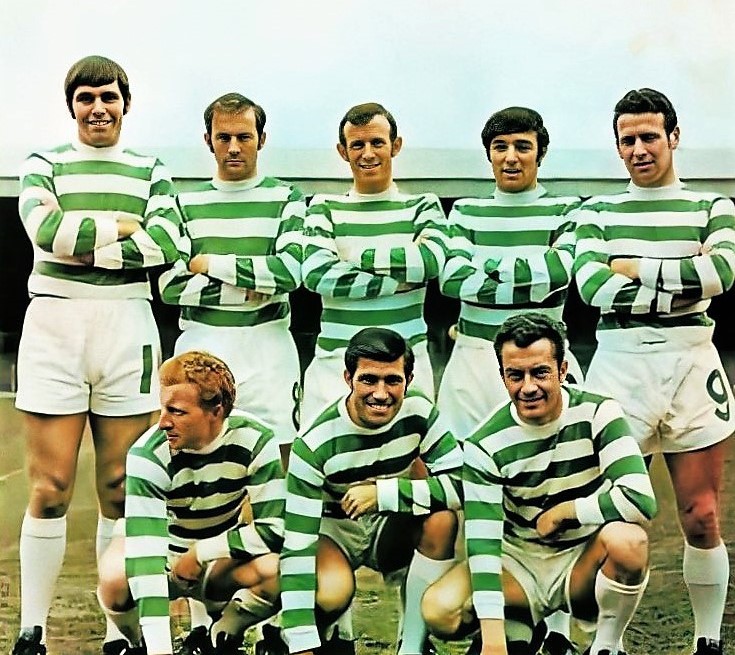 Celtic forwards pictured at Parkhead in 1970. Jeez if you had to pick 4 (4-2-4) formation back then, who would you leave out? @yogijunior3 @helenahood25 @LouMacari10 @swansea1991