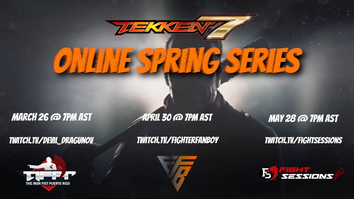 DevilDragunov's tweet photo. No olviden Mayo 28 Top 8!! (Don't Forget May 28 Top 8) 🔥😈💪 @FighterFanBoy @FightSessions #OnlineSpringSeries #TIFPR https://t.co/aEf1EAzS97