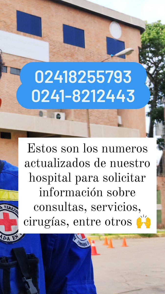 Numeros actualizados de nuestro hospital 🏥🙌