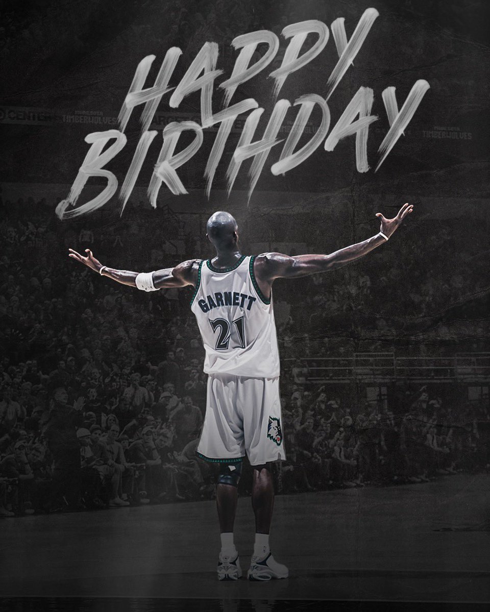 Timberwolves's tweet image. Happy birthday. 🐐