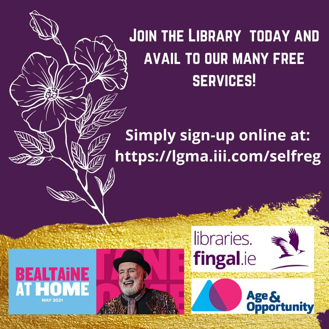 Start a new journey by joining Fingal Libraries. Just sign up at: lgma.iii.com/selfreg  #Bealtaine2021 #AgeandOpportunity #keepwell #IrelandReads @Fingalcoco @LGMAIreland @LibrariesIre @AnnMarieFingal