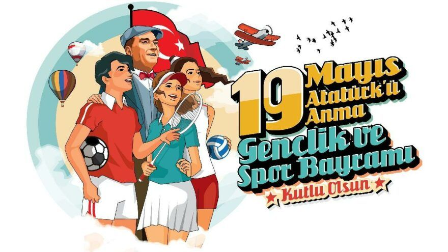 19 Mayıs Atatürk'ü Anma, Gençlik ve Spor Bayramımız kutlu olsun. #19Mayıs #Atatürk #GençlikveSporBayramı