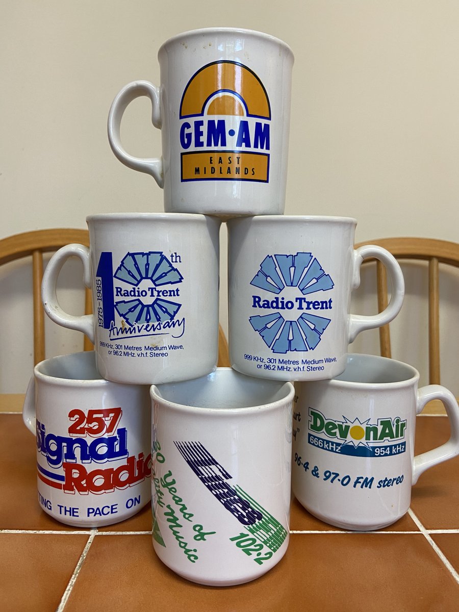 1969Steve's tweet photo. My collection of mugs. @RadioMugs @DuncanNewmarch https://t.co/CFvksDfxEq