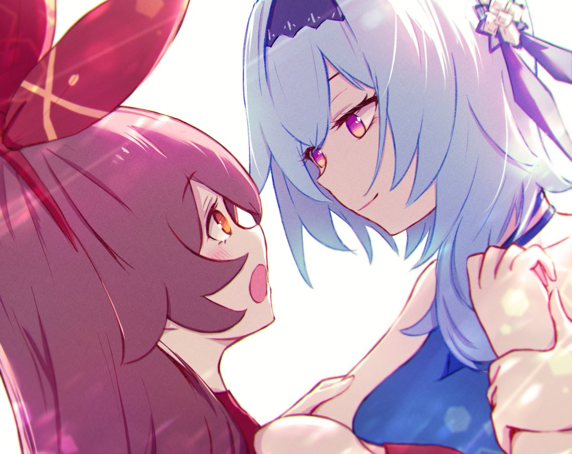 アンバーとエウルア 原神 Genshin れいぞうこのイラスト アンバーとエウルア 原神 Genshin れいぞうこのイラスト