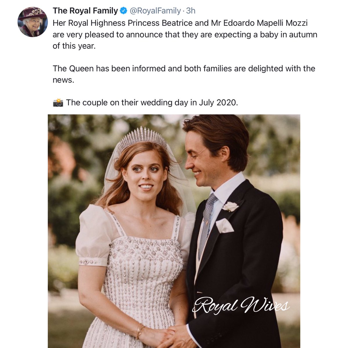 Her Royal Highness Princess Beatrice and husband Edoardo Mapelli Mozzi are expecting their first child together.