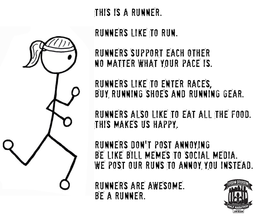 Yes. Runners are awesome ;-)

#UBHM #WomenRun #MenRun #RunnersRuleTheWorld