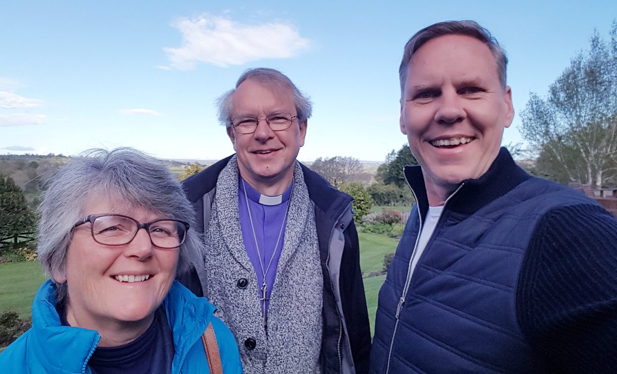 sheridanvoysey's tweet photo. Thank you @BishopPaulB and Rosemary for a very special #TheWayofLearning pilgrimage this past few days. What a gift the Northern Saints Trails are to the country. https://t.co/y6ruWvHSgF https://t.co/zC8APP5hae