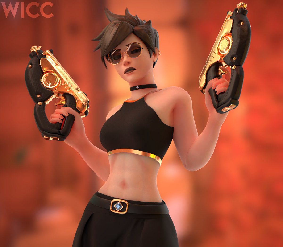 Tracer Model by: @gifdoozer Thanks to @HowDotTF for the help.#rule34 #nsfw ...