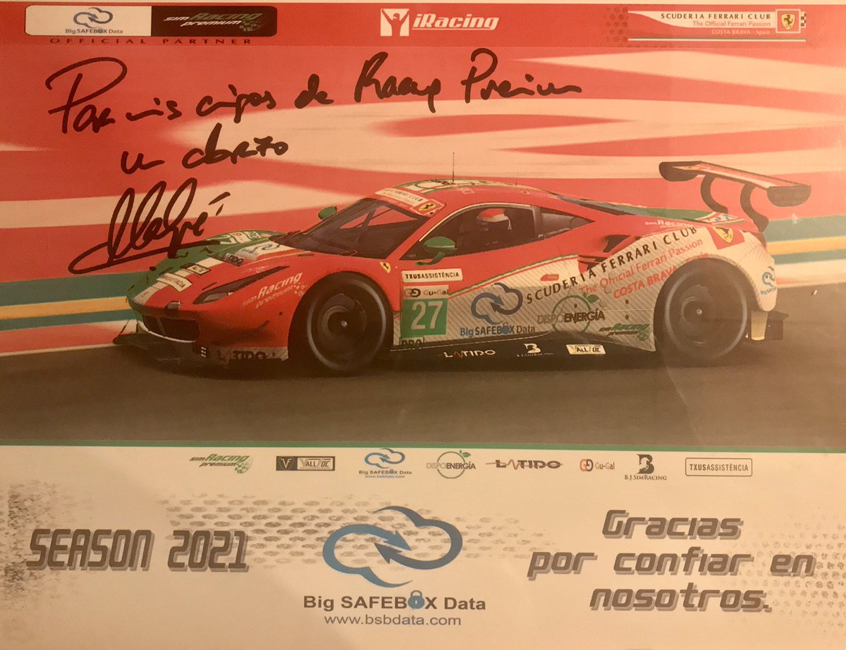 Ya tenemos ganadores de nuestro sorteo !
Felicidades a <a href="/ByLiyo/">Carlos Boza</a> y <a href="/matyarias23/">Maty Arias</a> son los afortunados que se llevan esta fantastica lamina firmada por <a href="/marc_gene/">Marc Gené</a> .
Estad atentos que se viene sorteos para todos nuestros seguidores!!