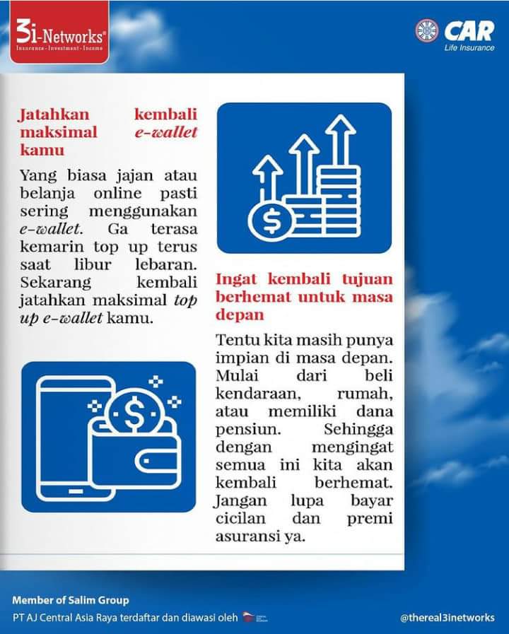 LisandiHasra's tweet photo. Usahakan agar keluar dari kebiasaan BOROS.
Lakukan yang terbaik untuk Masa Depan mu dengan menabung di 3i Networks.

https://t.co/z3hcKud9HB https://t.co/FzJLReHvKH