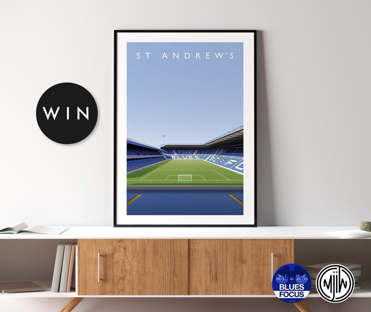 𝙂𝙄𝙑𝙀𝘼𝙒𝘼𝙔🚨

We're giving away one of these A3 St Andrew's prints, courtesy of <a href="/matthewjiwood/">matthew j i wood design</a>.

To win👇
🔹Retweet this tweet
🔹Follow us <a href="/BluesFocus/">Blues Focus</a> 
🔹Follow <a href="/matthewjiwood/">matthew j i wood design</a> 

Winner announced Saturday, good luck! #BCFC