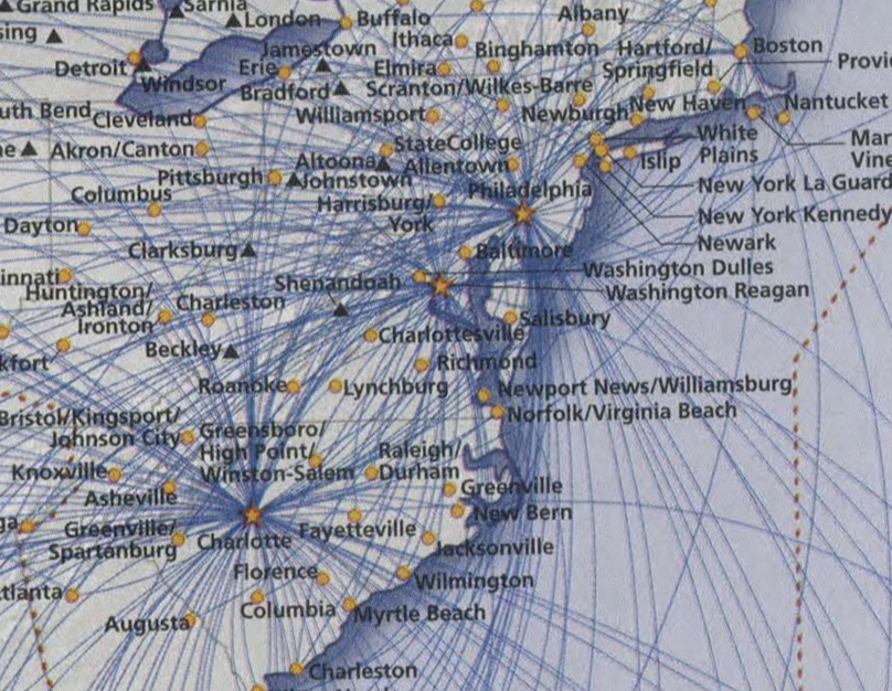 Breeze Airlines Routes Map Calendar 2024