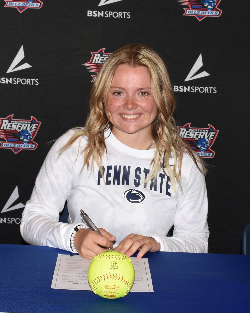 Congrats to Alaina Welsch on signing for softball with Penn State!! 🎉🥎
