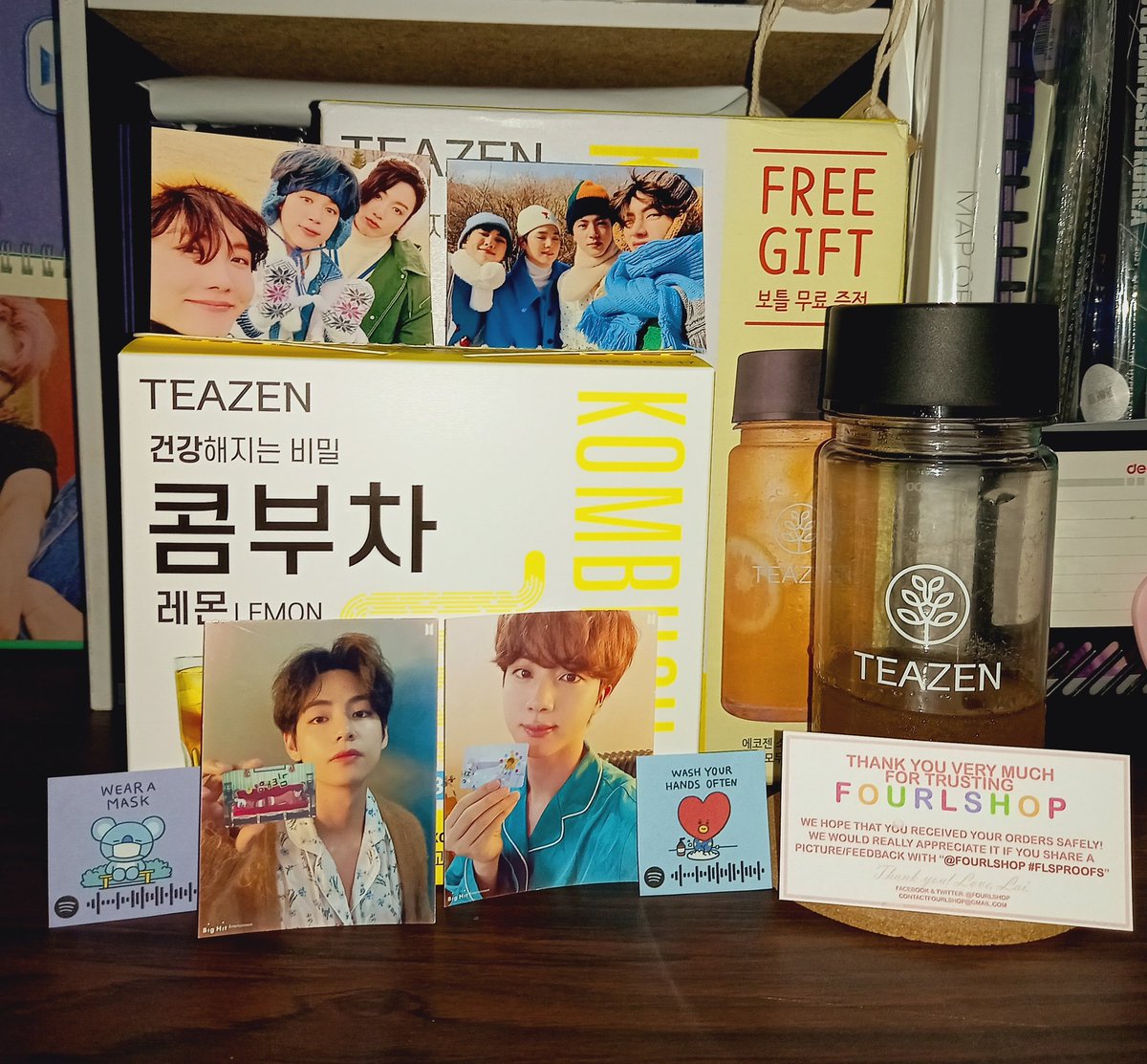 jjkwwpjs's tweet photo. YEHEEEEEYYY!! Thank you so much po @fourlshop 🥰

More budols to come po~ #FLSPROOFS 💜💜💜 https://t.co/72cbiG9lO6