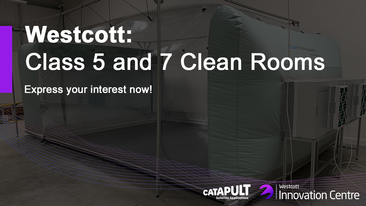 We're excited to announce that we have installed a series of new Class 5 and 7 Clean Rooms at the <a href="/WestcottSpace/">Westcott Space Cluster</a> Cluster! These can be used at Westcott or be dismantled and reassembled in the location of your choice. Get in touch to find out more: ow.ly/JI4m30rIcC1