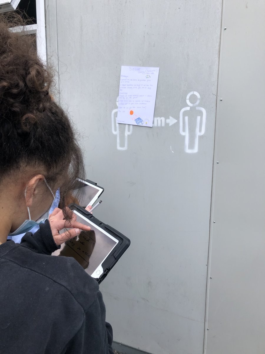 Revising sources of energy with the 2nd years! We made posters about the different sources of energy and put them up outside so we could fill out the matching worksheet. They loved it! <a href="/ClodaghWheeler/">ClodaghWheeler</a>