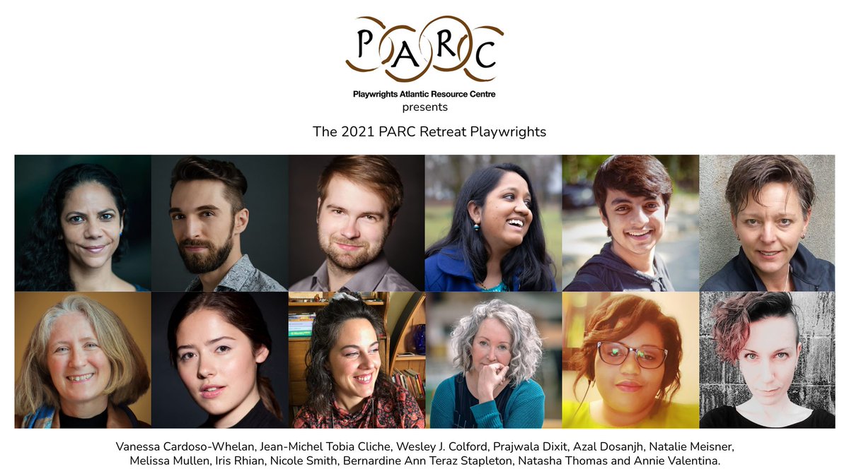 The participants of @PARConline’s 2021 Playwrights’ Retreat will host an evening of readings TONIGHT at 6pm EDT via FB Live featuring PGC Members <a href="/santiguzjan/">Santiago Guzmán</a>, @AnitaMajumdar, <a href="/ndmeisner/">Natalie Meisner</a>, Ellen Peterson, Bernadine Stapleton! bit.ly/2RtAXdt
