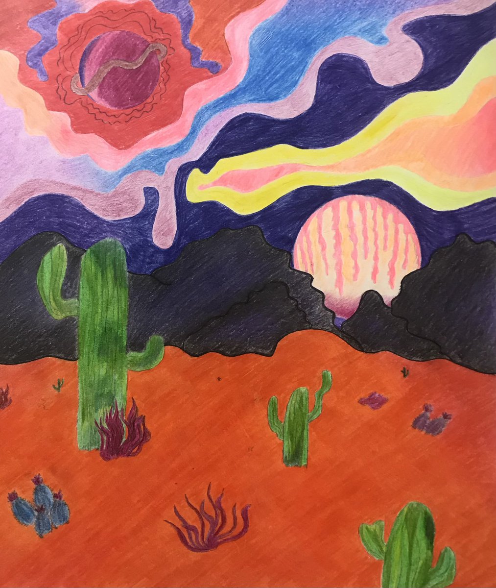 Visual Arts 1- mastering the colored pencil techniques