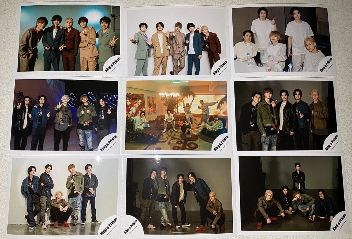 King＆Prince 公式写真 Magic Touch／Beating Hearts キンプリ