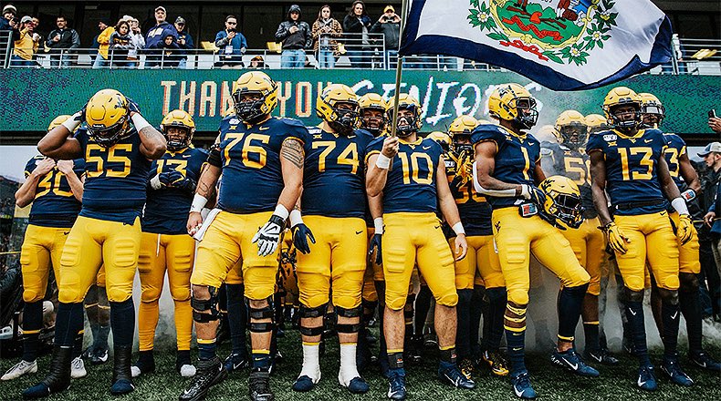 All glory to god! I am beyond blessed to say I have received a scholarship offer to West Virginia University💙💛💙💛 <a href="/CoachChadScott/">Chad Scott</a> <a href="/WVUfootball/">West Virginia Football</a> <a href="/coachEClark/">Eric Clark</a> <a href="/247Sports/">247Sports</a> #WVU