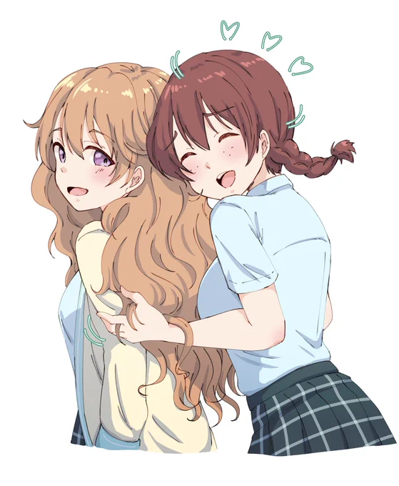 モフモフが増す梅雨の彼方ちゃんが好きなエマちゃん。 