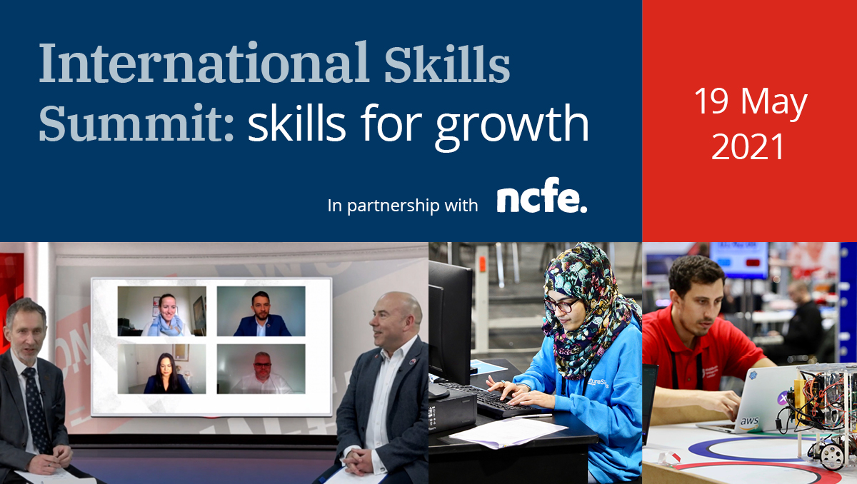 Thank you to everyone who joined us for our International Skills Summit today, especially our partner <a href="/NCFE/">NCFE</a> and <a href="/Dudley_College/">Dudley College</a> for hosting us!

All sessions will available to watch on demand soon - watch this space!