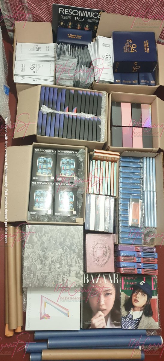 17thCarrotSt's tweet photo. [#17thCSUpdate]
[#17thCSArrival]

✨BATCH 11
—WENDY, ASTRO, ENHYPEN, ROSÉ-LP &amp; DAY6 ALBUMS
Albums arrived in our PH add today. Please give us 2-3 days to pack and ship your order/s since medyo jam-packed yung orders and right now we only have 1 person to pack all the orders 🙇‍♀️🙇‍♀️ https://t.co/LcHliqGo3k