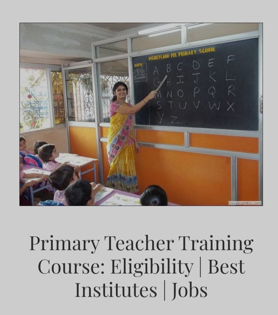 SNagpal04's tweet image. The Primary Teacher training course is a comprehensive course that teaches the techniques and teaching methodologies required to teach children at primary schools. 

stepupstudent.com/primary-teache…
#stepupstudent #education #teachingskill #Growth #success