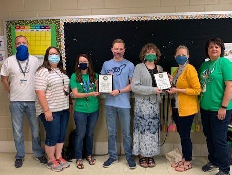 The RCSHS Science department is proud to recognize these two amazing Seniors for their achievements in science over the last four years. We know they are on to amazing things. #rcshstogether  <a href="/Melanie91249188/">Melanie Blair</a> <a href="/Marcum2018M/">Melissa Marcum</a> <a href="/rcshsmrsjenkins/">Melissa Jenkins</a> <a href="/Ms_April_Adkins/">Rowan Academy</a> <a href="/RCSHSOffices/">RCSHS Offices</a>