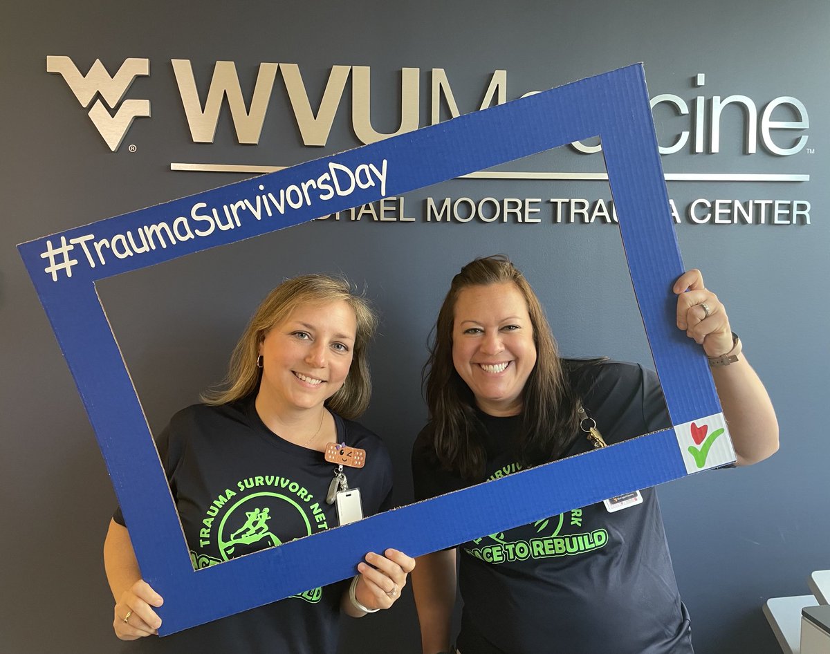 Lauren Dudas (@ldel302) on Twitter photo Honored to recognize all of what our trauma patients and their families have overcome. Today we celebrate you! #TraumaSurvivorsDay #NTSD <a href="/WVUTrauma/">Jon Michael Moore Trauma Center</a> Honored to recognize all of what our trauma patients and their families have overcome. Today we celebrate you! #TraumaSurvivorsDay #NTSD <a href="/WVUTrauma/">Jon Michael Moore Trauma Center</a>