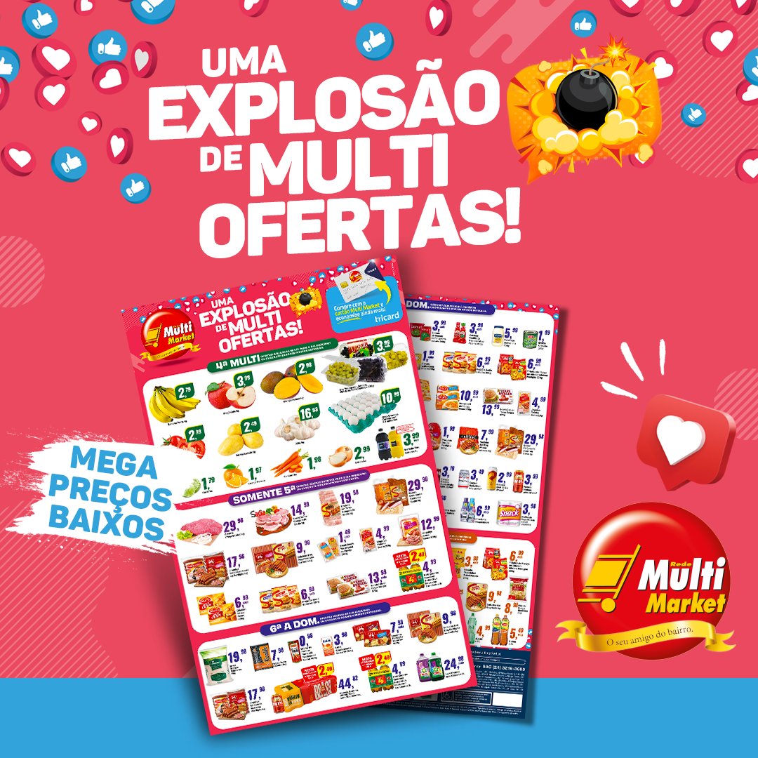 Multimarket_RJ's tweet photo. Uma lâmina cheiiinha de ofertas para você economizar muito com o Multi Market.
Já está no ar a lâmina desta semana.
Ofertas válidas até 25/05!

#multimarket #riodejaneiro #ofertas https://t.co/DnGMCFsVpW