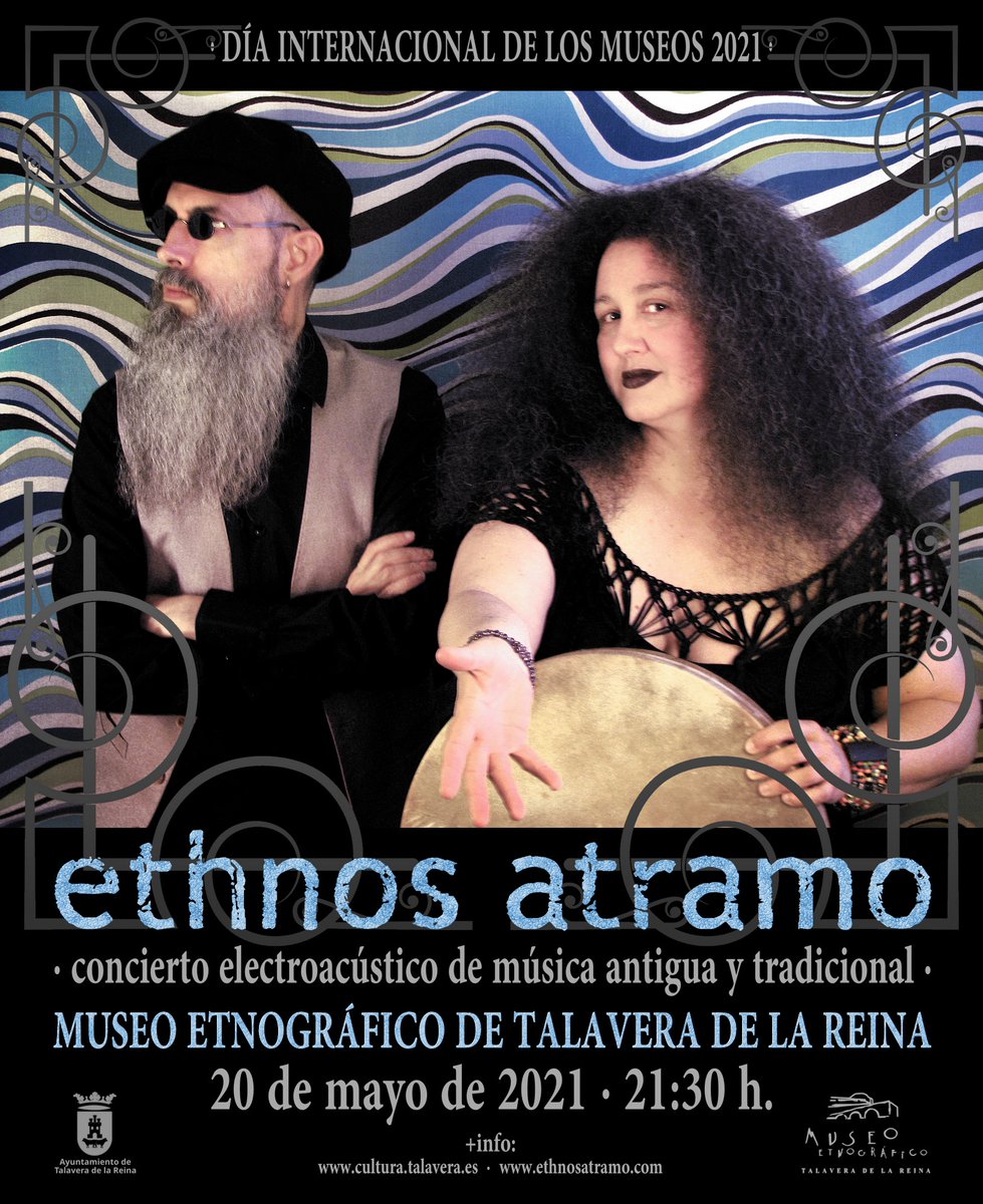 Mañana jueves a las 21:30 se organiza el concierto de Músicas del Mundo Electro-Folk 🎼 a cargo de #EthnosAtramo en el <a href="/Muset_Talavera/">Museo Etnográfico Talavera de la Reina</a>. #ElMundoVistoConNuevosOjos