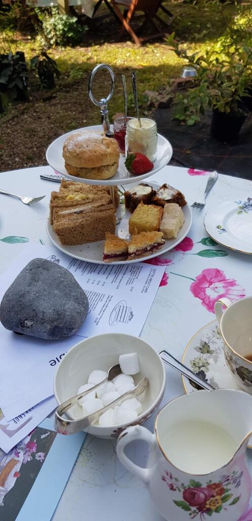 Even in the rain it looks inviting! Bring a brolly! We will provide blankets, tea and homemade cakes!! ☕🍰👍😁
Open every day except Mondays 
#teaandcake #peaceandtranquility
#littleheathtearoom