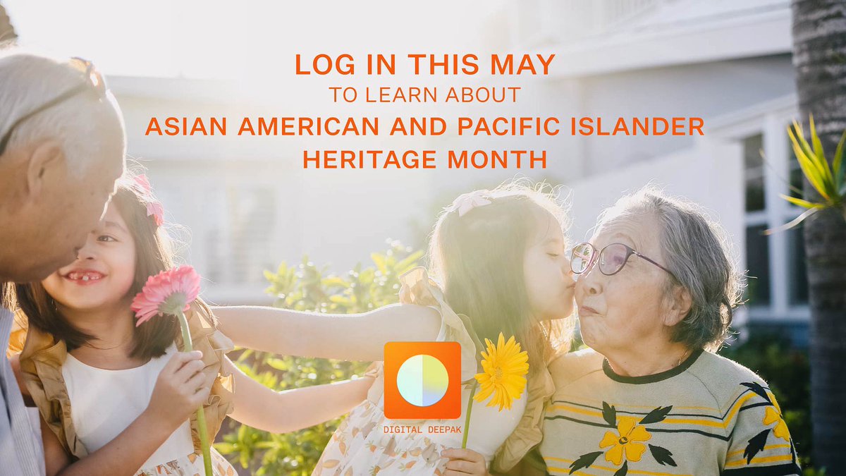 The AI Foundation and Digital Deepak proudly support Asian American and Pacific Islander Heritage Month. Log in to the Digital Deepak app to learn more!