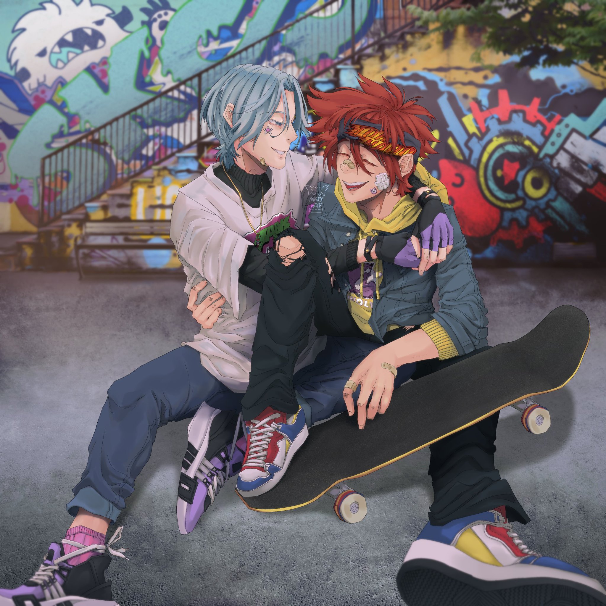 🌹NOVARISUN🌹 — GUYS IM BACK TO BLESS YOU WITH SK8 OFFICIAL ART😩😩😩