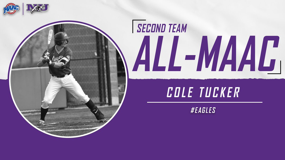 Have a season, Cole! Congratulations to Cole Tucker, who has earned All-MAAC Second Team honors!

#EAGLES | #MAACBaseball